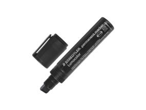 Pysyvä tussi STAEDTLER Lumocolour 2-12mm leikatulla kärjellä musta