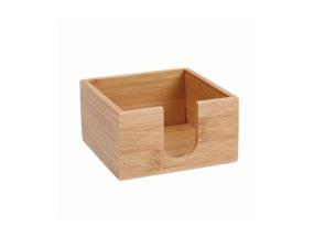 Memo holder Bamboo FOROFIS 10.8x10.8x5.8cm