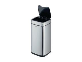 Roskakori 21L kannellinen DURABLE No-Touch harmaa