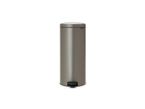Roskakori 30L polkimella BRABANTIA NewIcon platina