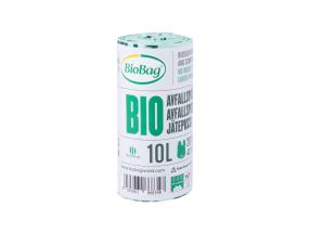 Roskapussi 10L biohajoava kompostoitava BIOBAG 20 kpl