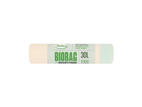 Biohajoava kompostoituva roskapussi BIOBAG 30L 10kpl ja johto