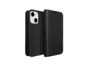 LAUT PRESTIGE FOLIO, iPhone 14 Plus, musta - Älypuhelimen kuoret