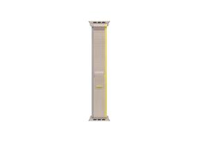 APPLE Watch 49mm, Trail Loop, M/L, keltainen/beige - Vaihtohihna
