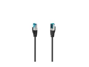 Hama Verkkokaapeli, CAT 6a, 10 Gbit/s, 3 m, musta - Kaapeli