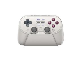 8BitDo Pro 3, valkoinen - Langaton konsoli