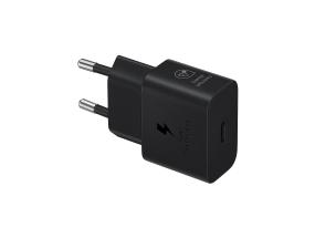 Samsung, USB-C, 25 W, musta - Virtalähde