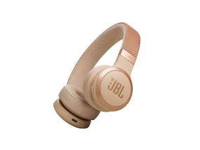 JBL Live 670NC, mukautuva melunvaimennus, beige - langattomat korvakuulokkeet