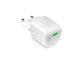 Puro MiniPro, USB-C, 20 W, valkoinen - Virtalähde