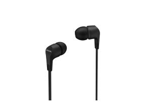 Philips TAE1105BK, 3,5 mm, musta - langalliset in-ear kuulokkeet