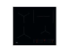 AEG 5000 Series, Hob2Hood, leveys 59 cm, musta - Integroitu induktiokeittotaso keittotaso