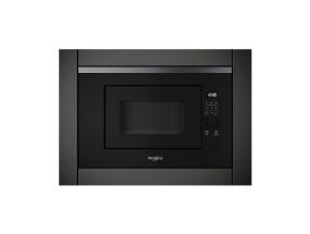 Whirlpool, 20 L, 800 W, musta/ruostumaton teräs - Integroitu mikroaaltouuni, jossa on grilliritilä