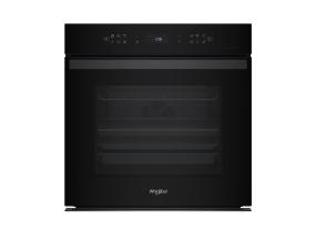 Whirlpool, 73 L, hydrolyyttinen puhdistus, musta - Integroitu uuni