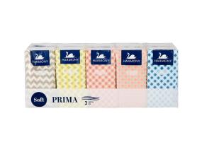 Nenäliinat HARMONY Prima Soft 10x10kpl (3-kerroksinen)