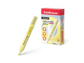 Tekstimerkki ERICH KRAUSE Liquid Visioline V-14, pastellinkeltainen