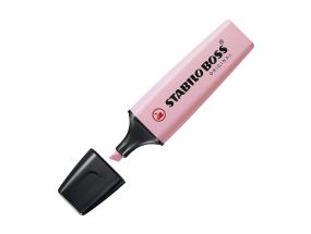 Tekstimerkki STABILO Boss pastelli pinkki