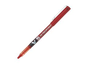 Mustekynä neulan kärjellä PILOT IR Techpoint V5 0,25mm punainen