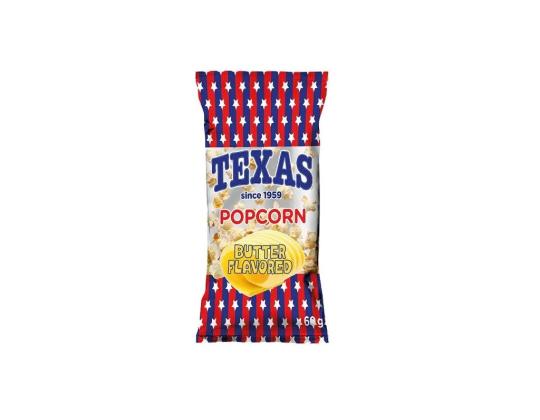 TEXAS voin makuinen popcorn 60g