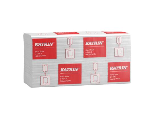 Lakanapyyhe 2-kerroksinen KATRIN C-Fold 24x27,5cm 150 arkkia (343955)
