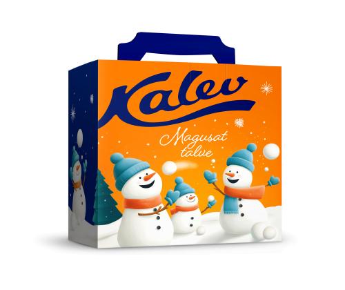 KALEV Hauska lumisota -karkki 600g