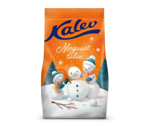 KALEV-karkit Lumiukot rakentavat lumiukkoa 650g