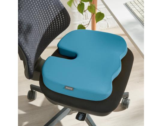 Istuintyyny ergonominen LEITZ Cozy sininen