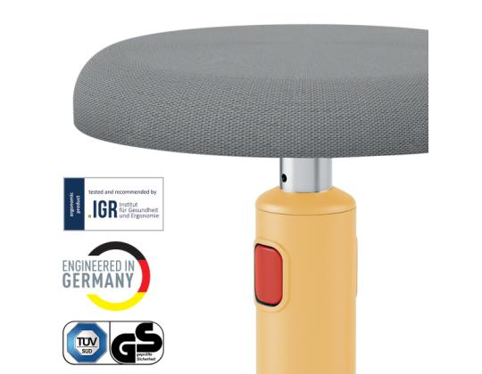 Aktiivituoli LEITZ Cozy keltainen