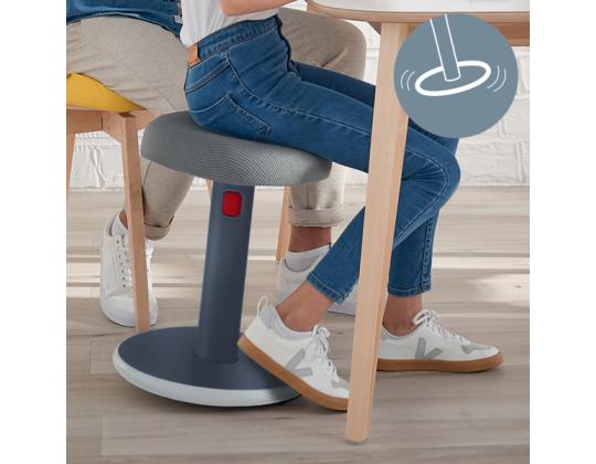 Aktiivituoli LEITZ Cozy harmaa