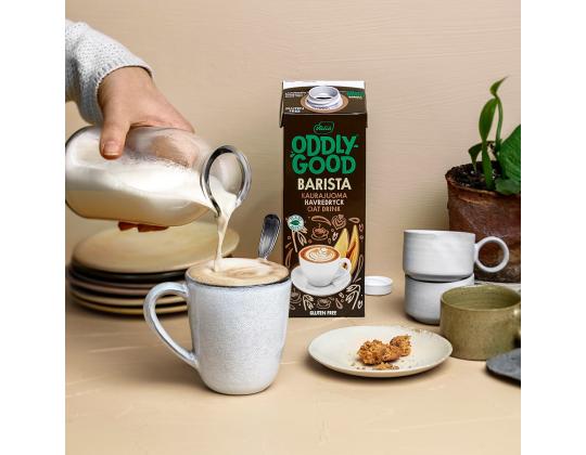 Kauramaito gluteeniton kaurajuoma UHT VALIO Oddlygood Barista 1L