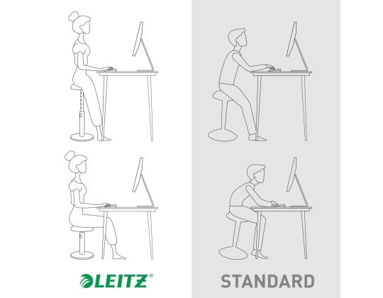 Aktiivituoli LEITZ Cozy keltainen