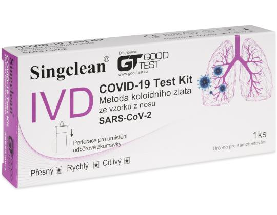Pikaantigeenitesti SINGCLEAN (nenäpuikkotesti) COVID-19