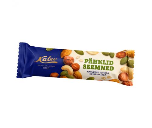 Batoon KALEV, suklaa batoon pähkinäsiemen 42g