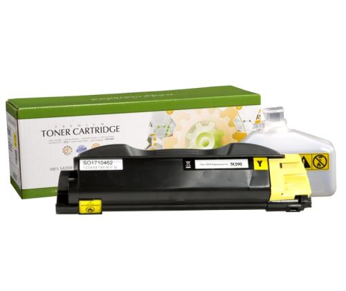 Yhteensopiva Static-Control Kyocera TK-590Y Keltainen, 7000 p.