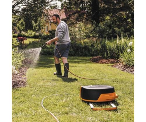 Fiskars X-sarja 1067548 Vesipyörä ja letku XL 13mm (1/2''), 27m