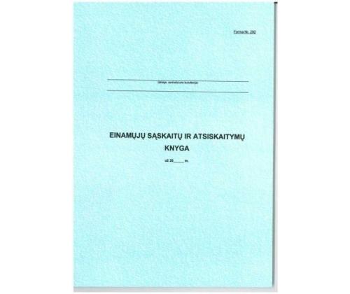 Einamų sąskaitų ir atsiskaitymų knyga 292, A4 (48) 0720-060