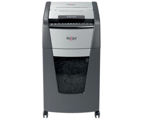 Rexel AutoFeed+ 300X paperisilppuri Ristisilppuri 4x25 mm P-4 60 L, 55 dB, harmaa/musta (SPEC)