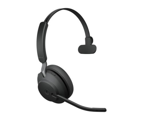 Jabra Evolve2 65 MS Mono Link390a Langattomat kuulokkeet, Bluetooth, USB-A, musta