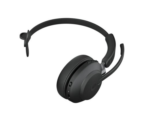Jabra Evolve2 65 MS Mono Link390a Langattomat kuulokkeet, Bluetooth, USB-A, musta