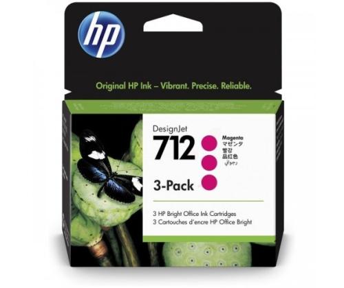 HP 712 (3ED78A) mustekasetti, Magenta (SPEC)