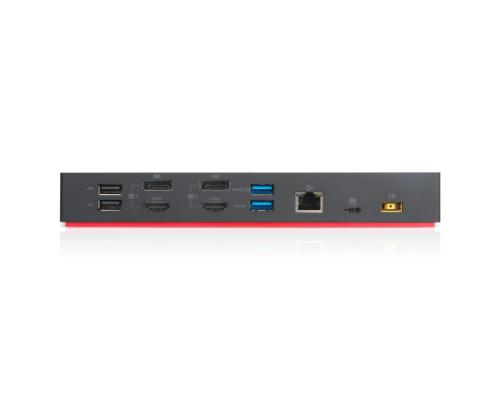 Lenovo ThinkPad 40AF0135EU hybridi USB-C/USB-A telakointiasema, langallinen, musta