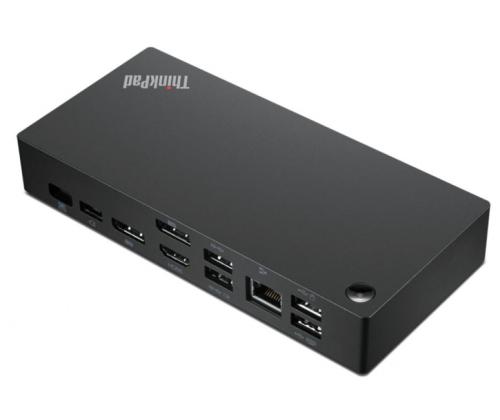 Lenovo ThinkPad Universal USB-C -telakka (40AY0090EU) Telakointiasema, musta