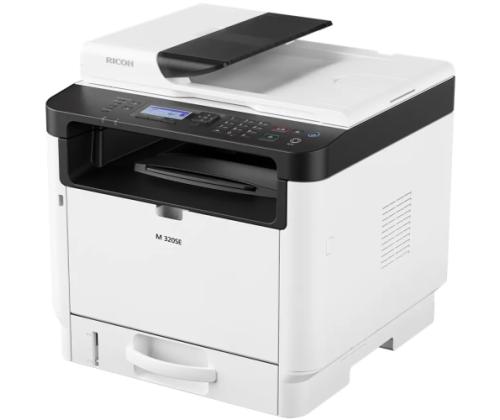 Ricoh M 320SE (434088) Tulostin Laser mustavalkoinen monitoimilaite A4 32 ppm USB Ethernet LAN
