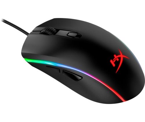 HyperX Pulsefire Surge langallinen pelihiiri, 16000 DPI, RGB-valaistus, musta