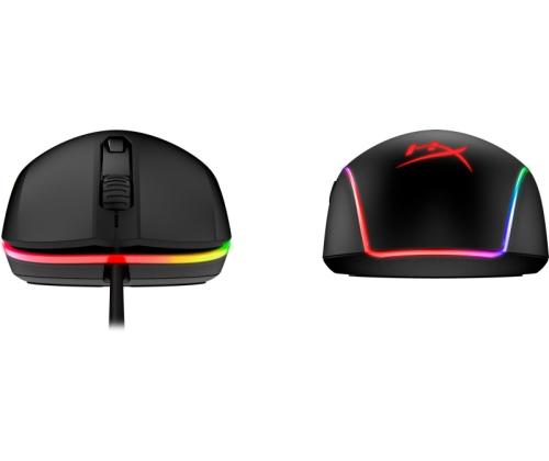 HyperX Pulsefire Surge langallinen pelihiiri, 16000 DPI, RGB-valaistus, musta
