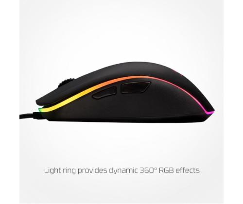 HyperX Pulsefire Surge langallinen pelihiiri, 16000 DPI, RGB-valaistus, musta