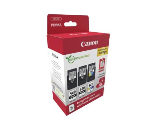 Canon PG-540L/CL-541XL (5224B015) valokuvamustekasettien arvopakkaus, BK/CMY, monipakkaus