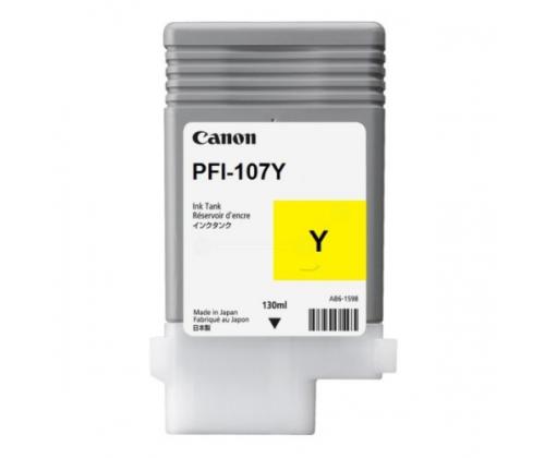 Canon muste PFI-107 keltainen (6708B001)