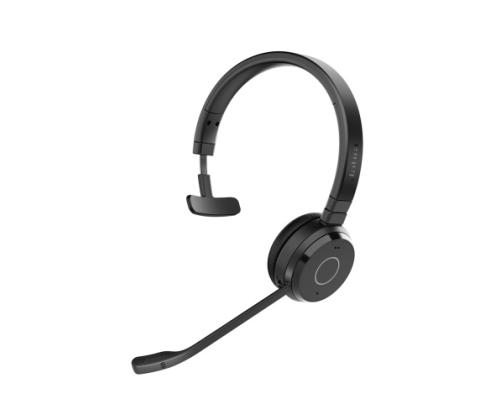Jabra Evolve 65 TE MS Mono Link390a Langattomat kuulokkeet, Bluetooth, USB-A, musta