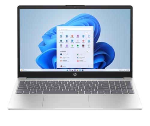 HP 15-fc0005ny kannettava tietokone 15.6'' FHD Ryzen 5 7520U 16GB 512GB SSD W11H, kuunvalon sininen
