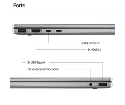 HP ENVY x360 14-fa0005ny 14'' WUXGA Touch AMD Ryzen 5 8640HS 16 Gt 512 Gt SSD W11H Meteor Hopea